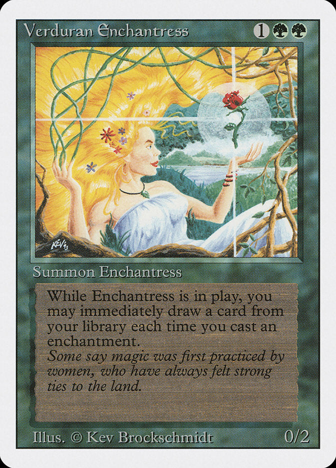 Verduran Enchantress [Revised Edition] | Tables and Towers