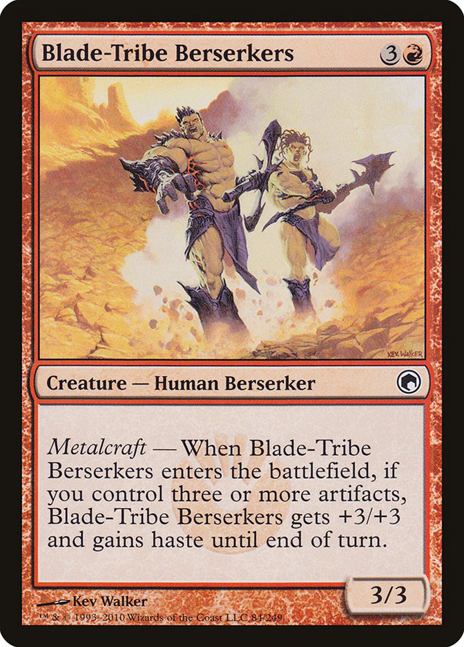 Blade-Tribe Berserkers [Scars of Mirrodin] | Tables and Towers