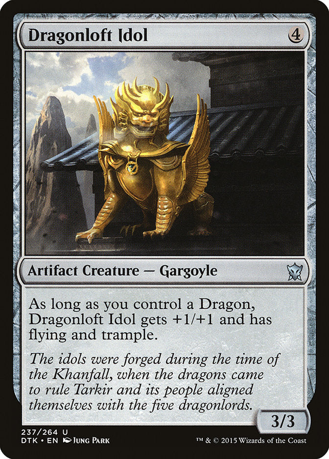 Dragonloft Idol [Dragons of Tarkir] | Tables and Towers