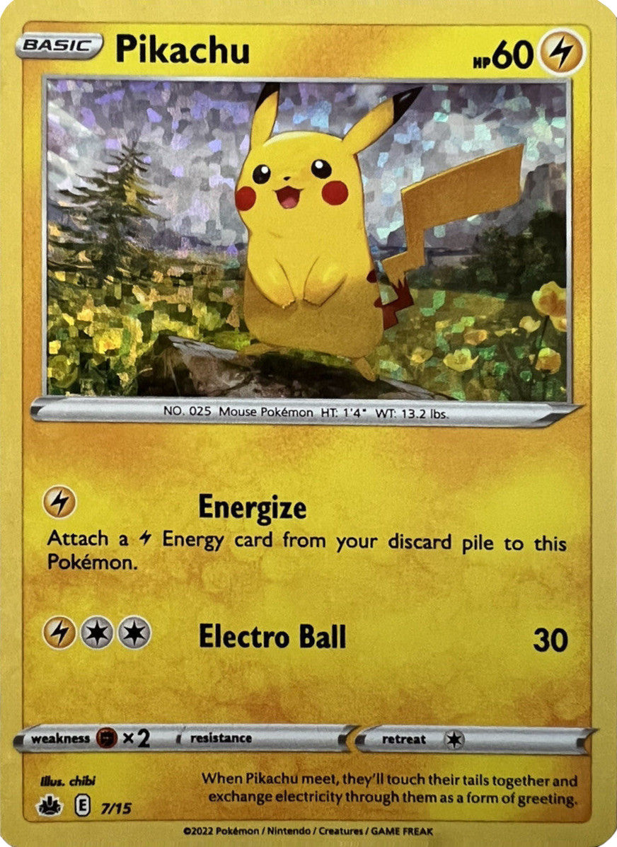 Pikachu (7/15) [McDonald's Promos: Match Battle] | Tables and Towers