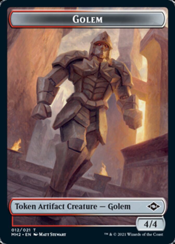 Golem Token [Modern Horizons 2 Tokens] | Tables and Towers