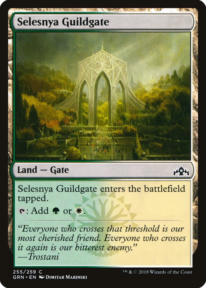 Selesnya Guildgate (255/259) [Guilds of Ravnica] | Tables and Towers