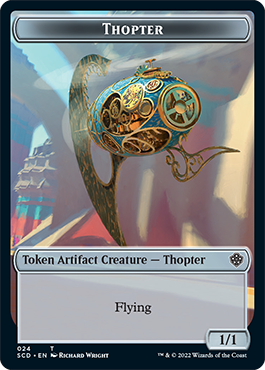 Elephant // Thopter Double-Sided Token [Starter Commander Decks] | Tables and Towers