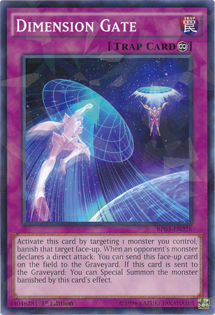 Dimension Gate [BP03-EN226] Shatterfoil Rare | Tables and Towers