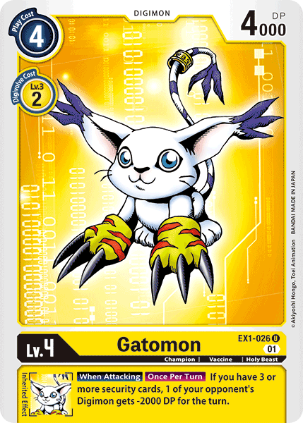 Gatomon [EX1-026] [Classic Collection] | Tables and Towers