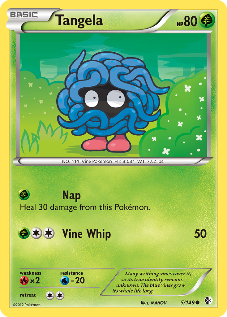 Tangela (5/149) [Black & White: Boundaries Crossed] | Tables and Towers