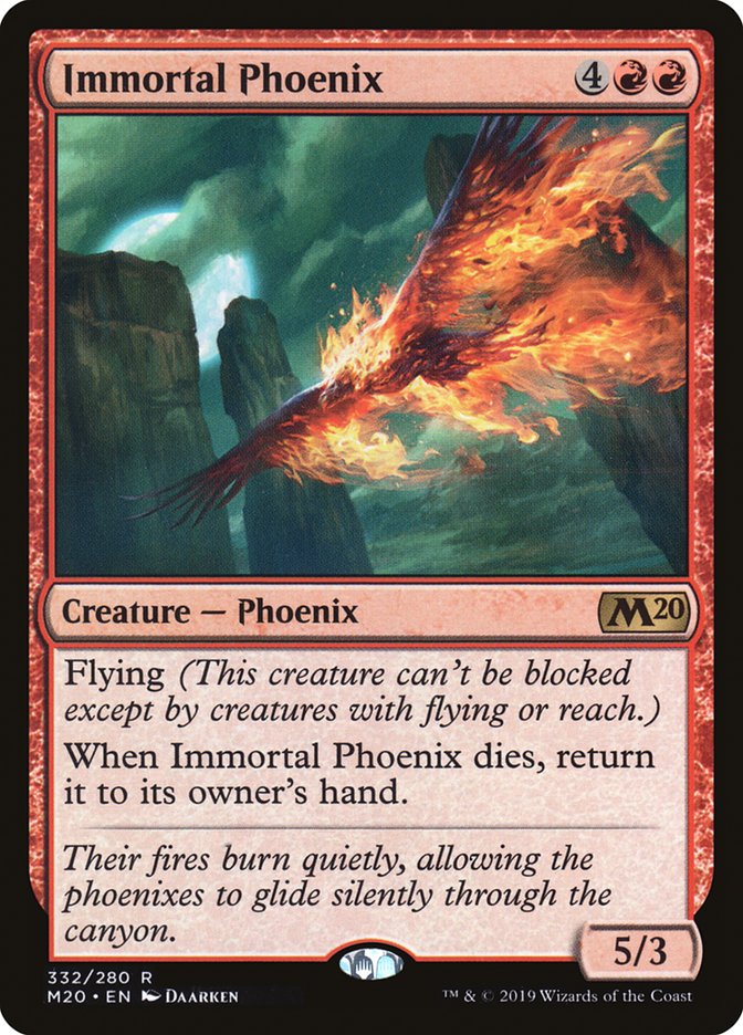 Immortal Phoenix [Core Set 2020] | Tables and Towers