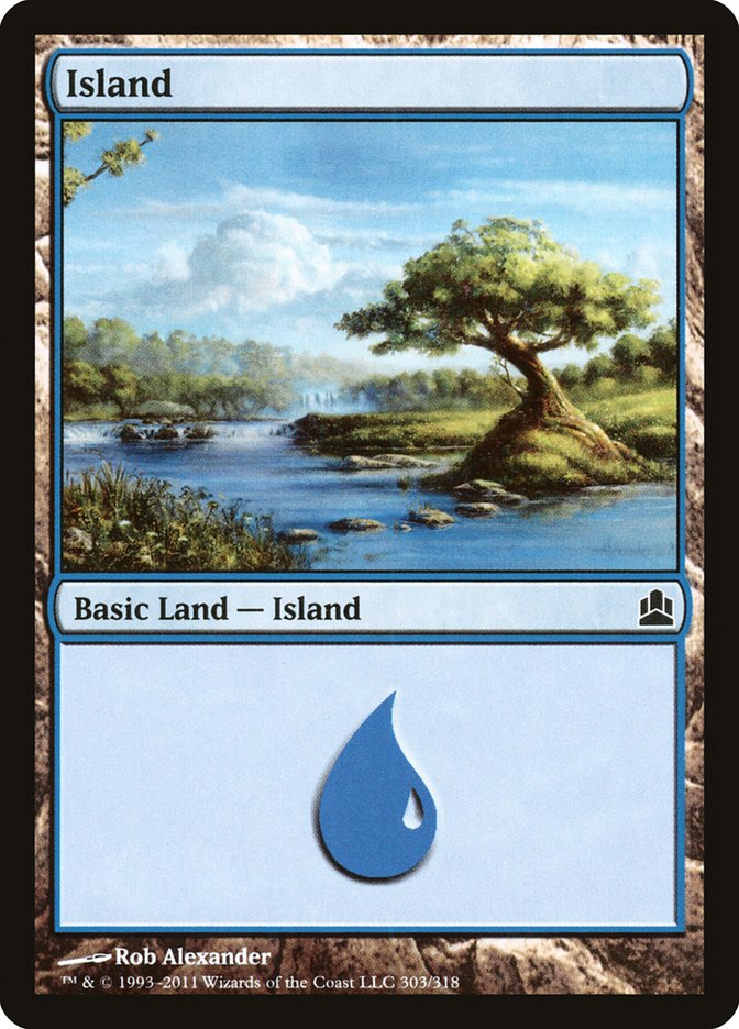 Island (303) [Commander 2011] | Tables and Towers