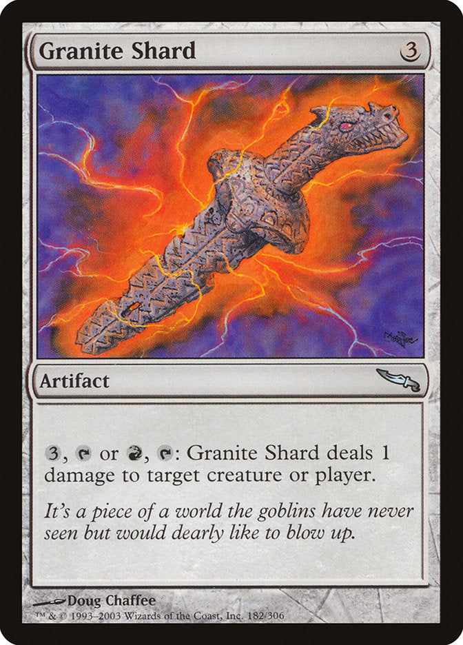 Granite Shard [Mirrodin] | Tables and Towers