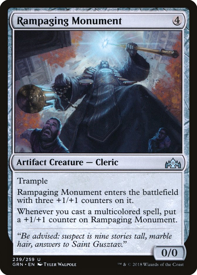 Rampaging Monument [Guilds of Ravnica] | Tables and Towers