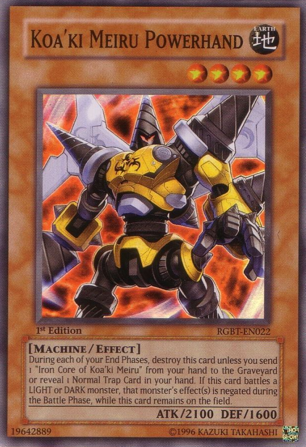 Koa'ki Meiru Powerhand [RGBT-EN022] Super Rare | Tables and Towers