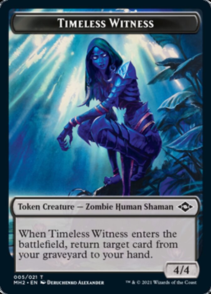 Timeless Witness Token [Modern Horizons 2 Tokens] | Tables and Towers