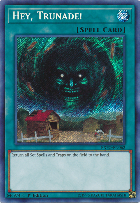 Hey, Trunade! [EXFO-EN062] Secret Rare | Tables and Towers