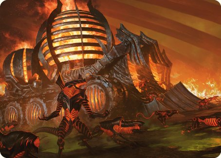 Urabrask's Forge Art Card [Phyrexia: All Will Be One Art Series] | Tables and Towers