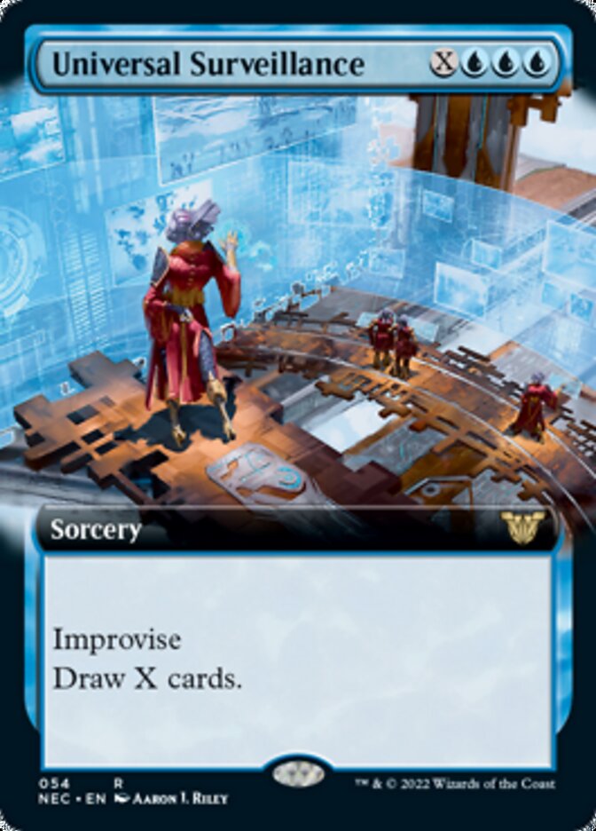 Universal Surveillance (Extended Art) [Kamigawa: Neon Dynasty Commander] | Tables and Towers