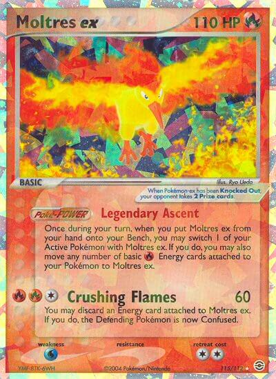 Moltres ex (115/112) [EX: FireRed & LeafGreen] | Tables and Towers