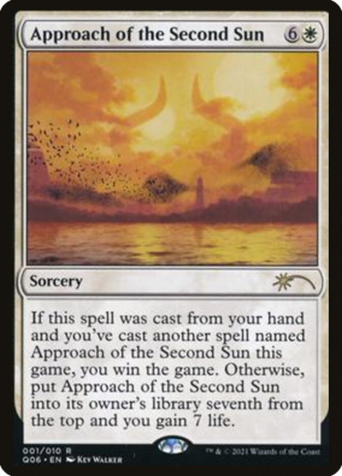 Approach of the Second Sun [Pioneer Challenger Decks 2021] | Tables and Towers