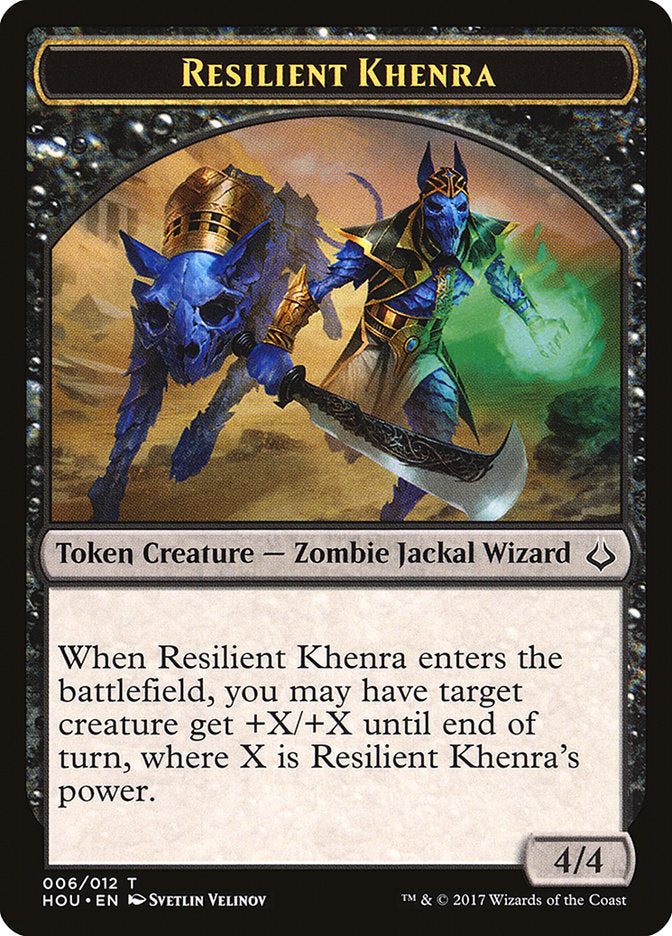 Resilient Khenra Token [Hour of Devastation Tokens] | Tables and Towers