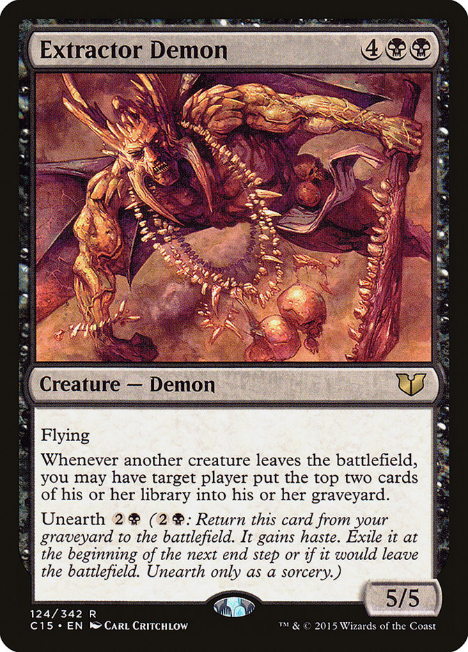 Extractor Demon [Commander 2015] | Tables and Towers