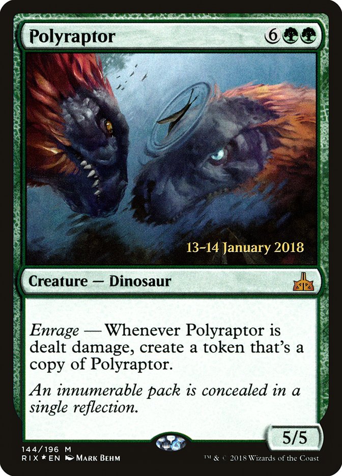 Polyraptor [Rivals of Ixalan Prerelease Promos] | Tables and Towers