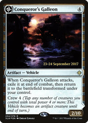 Conqueror's Galleon // Conqueror's Foothold [Ixalan Prerelease Promos] | Tables and Towers