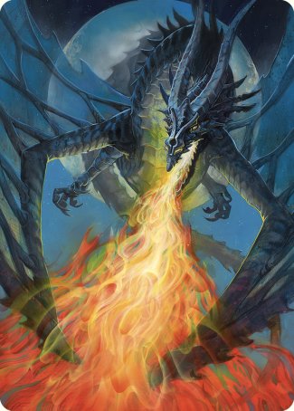 Balefire Dragon Art Card [Commander Masters Art Series] | Tables and Towers