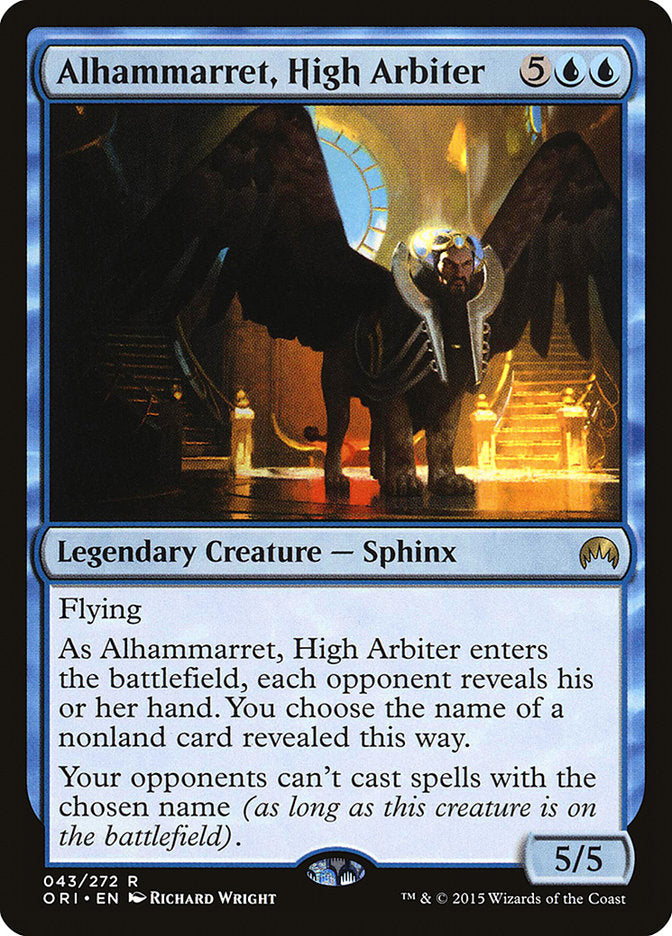 Alhammarret, High Arbiter [Magic Origins] | Tables and Towers