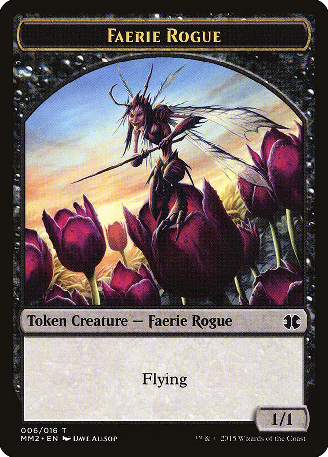 Faerie Rogue Token [Modern Masters 2015 Tokens] | Tables and Towers