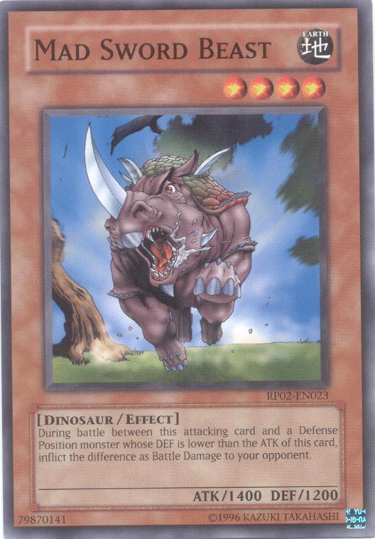 Mad Sword Beast [RP02-EN023] Common | Tables and Towers