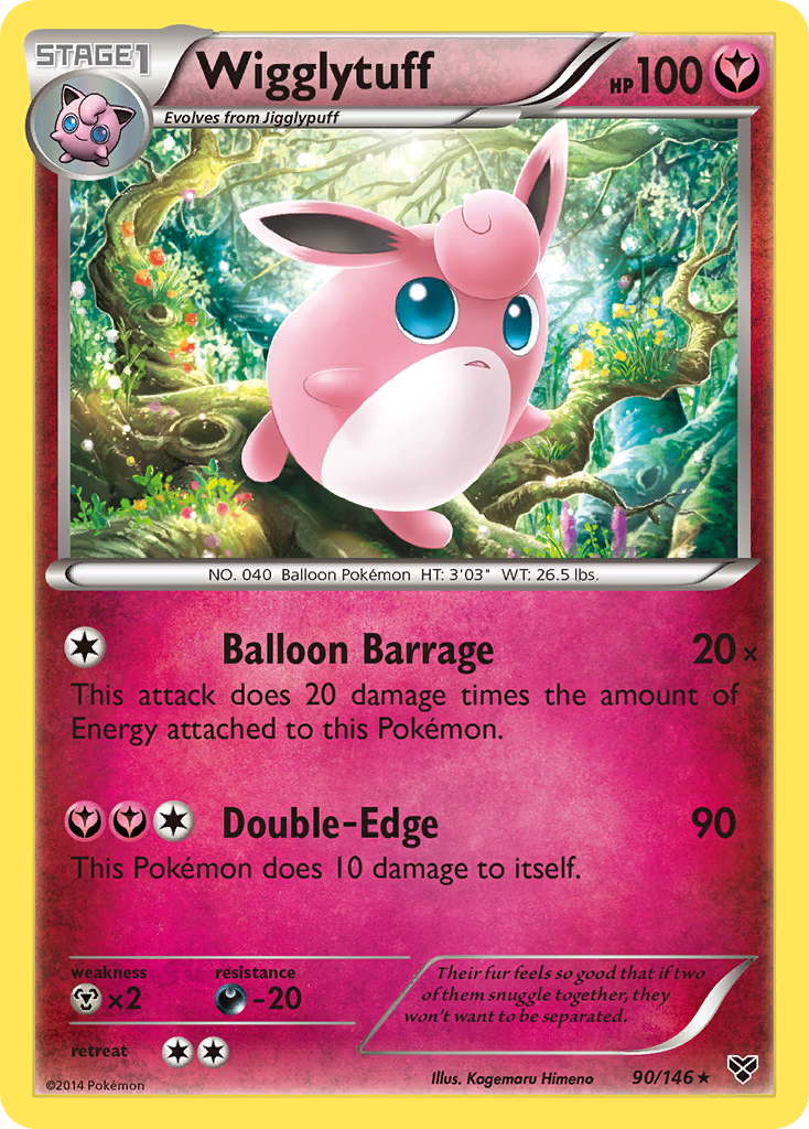 Wigglytuff (90/146) [XY: Base Set] | Tables and Towers