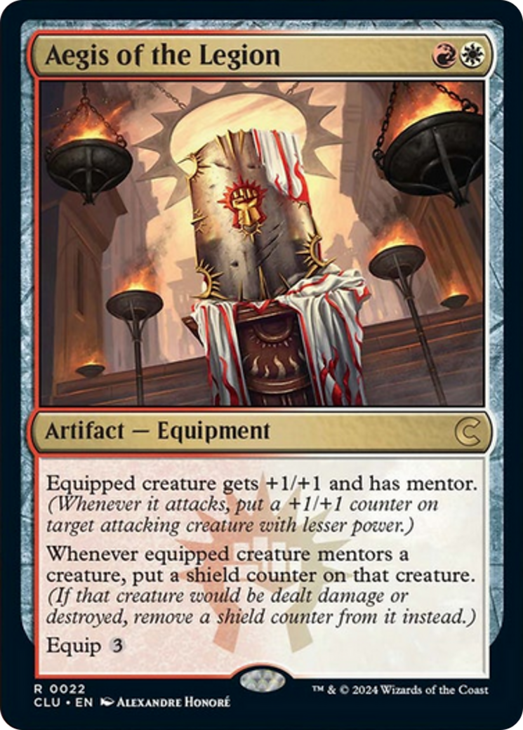 Aegis of the Legion [Ravnica: Clue Edition] | Tables and Towers