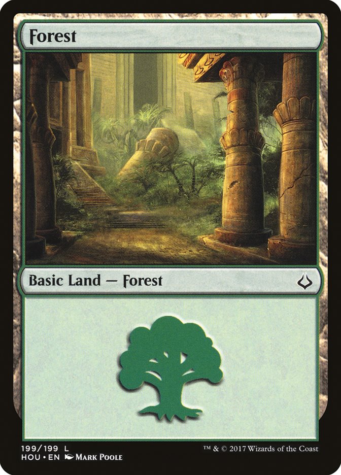 Forest (199) [Hour of Devastation] | Tables and Towers