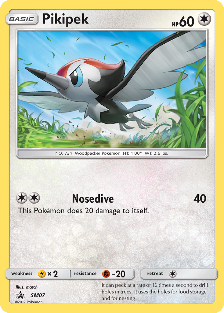 Pikipek (SM07) [Sun & Moon: Black Star Promos] | Tables and Towers