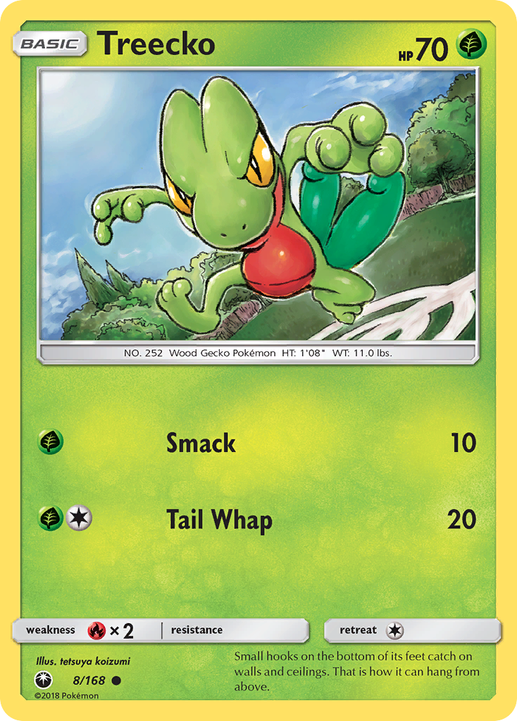 Treecko (8/168) [Sun & Moon: Celestial Storm] | Tables and Towers