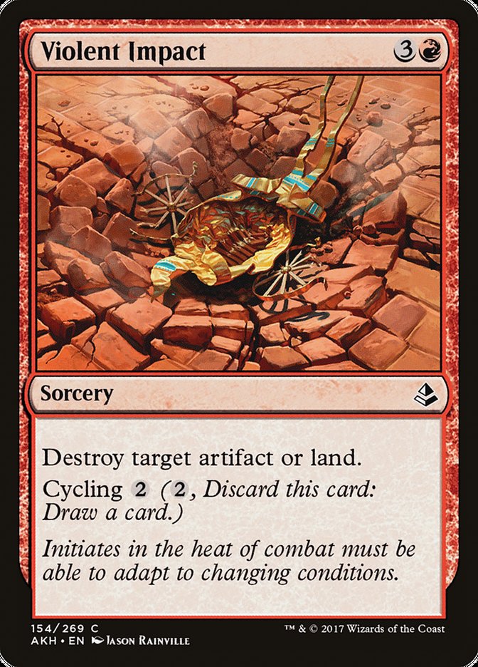 Violent Impact [Amonkhet] | Tables and Towers