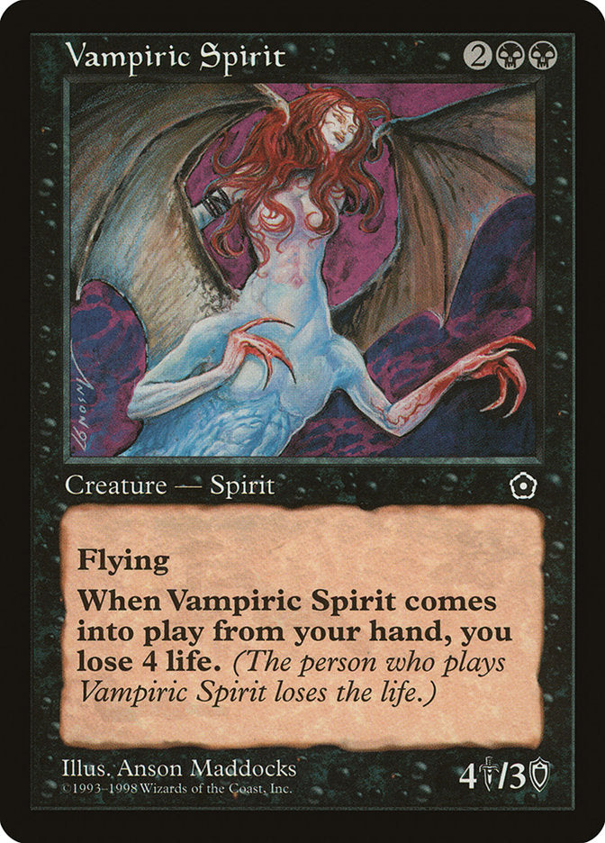 Vampiric Spirit [Portal Second Age] | Tables and Towers