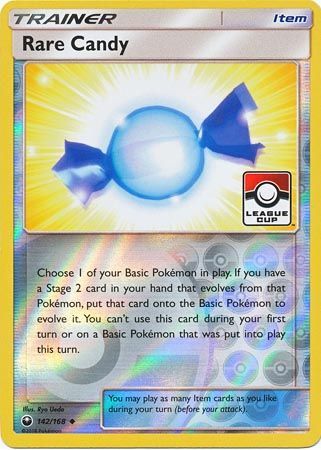 Rare Candy (142/168) (League Promo) [Sun & Moon: Celestial Storm] | Tables and Towers