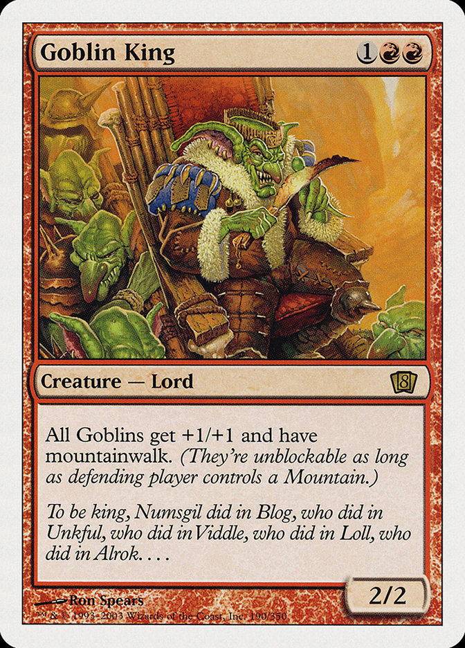 Goblin King [Eighth Edition] | Tables and Towers