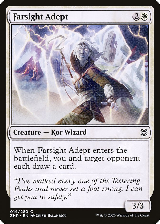 Farsight Adept [Zendikar Rising] | Tables and Towers