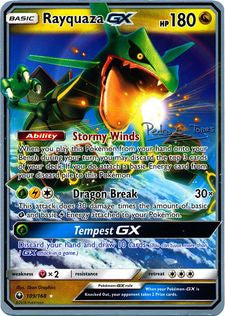 Rayquaza GX (109/168) (Dragones y Sombras - Pedro Eugenio Torres) [World Championships 2018] | Tables and Towers