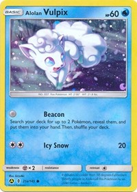 Alolan Vulpix (21a/145) (Alternate Art Promo) [Sun & Moon: Guardians Rising] | Tables and Towers