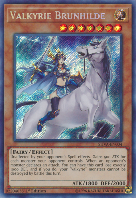 Valkyrie Brunhilde [SHVA-EN004] Secret Rare | Tables and Towers