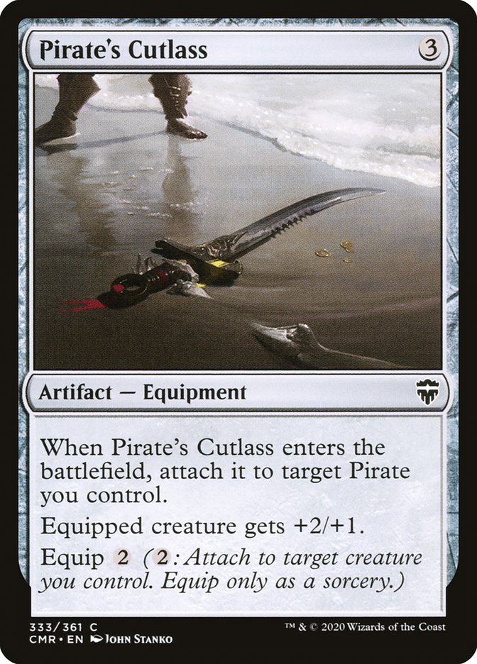 Pirate's Cutlass [Commander Legends] | Tables and Towers