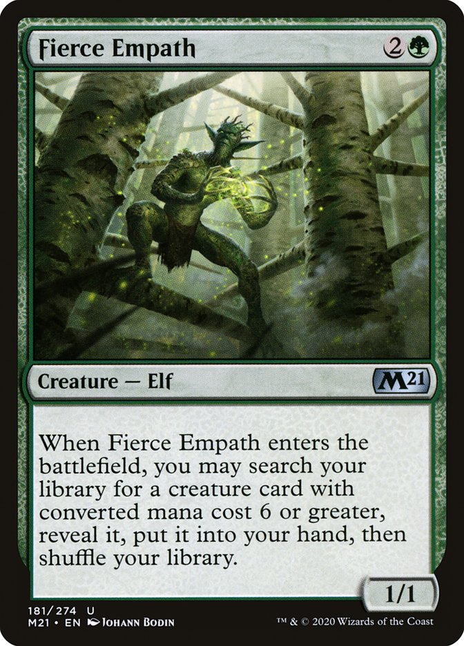 Fierce Empath [Core Set 2021] | Tables and Towers