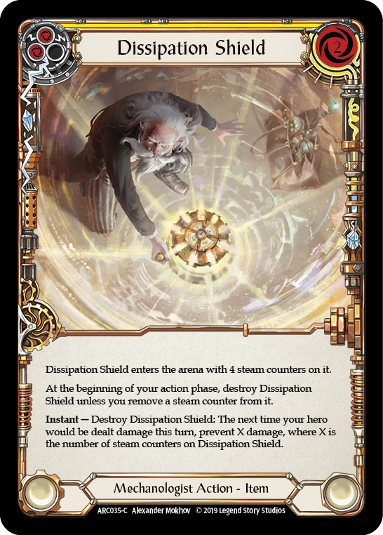 Dissipation Shield [ARC035-C] (Arcane Rising)  1st Edition Normal | Tables and Towers