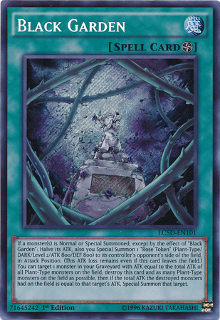 Black Garden [LC5D-EN101] Secret Rare | Tables and Towers