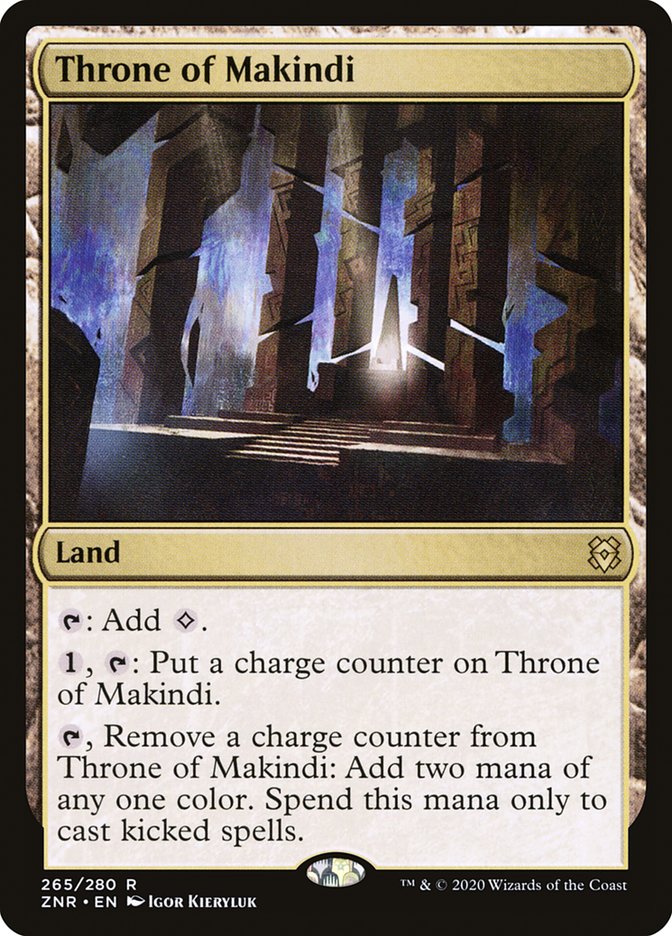 Throne of Makindi [Zendikar Rising] | Tables and Towers