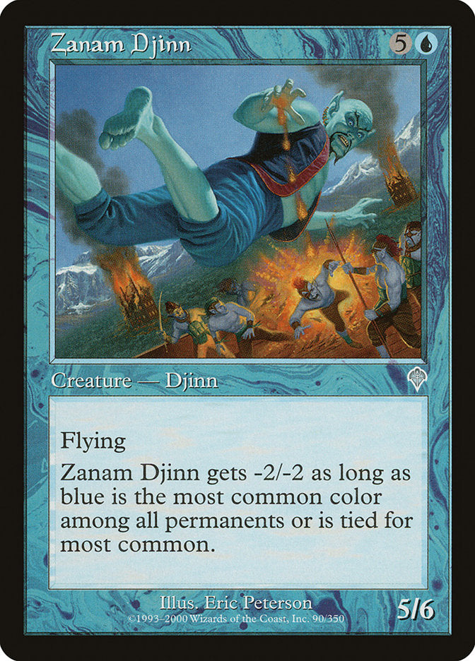 Zanam Djinn [Invasion] | Tables and Towers