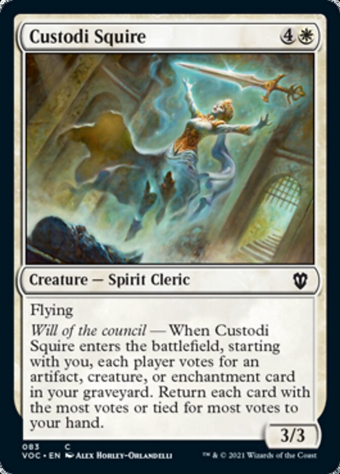 Custodi Squire [Innistrad: Crimson Vow Commander] | Tables and Towers