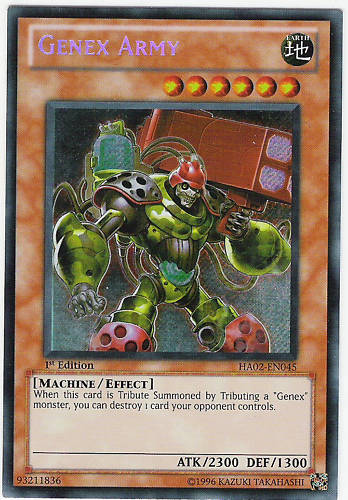 Genex Army [HA02-EN045] Secret Rare | Tables and Towers